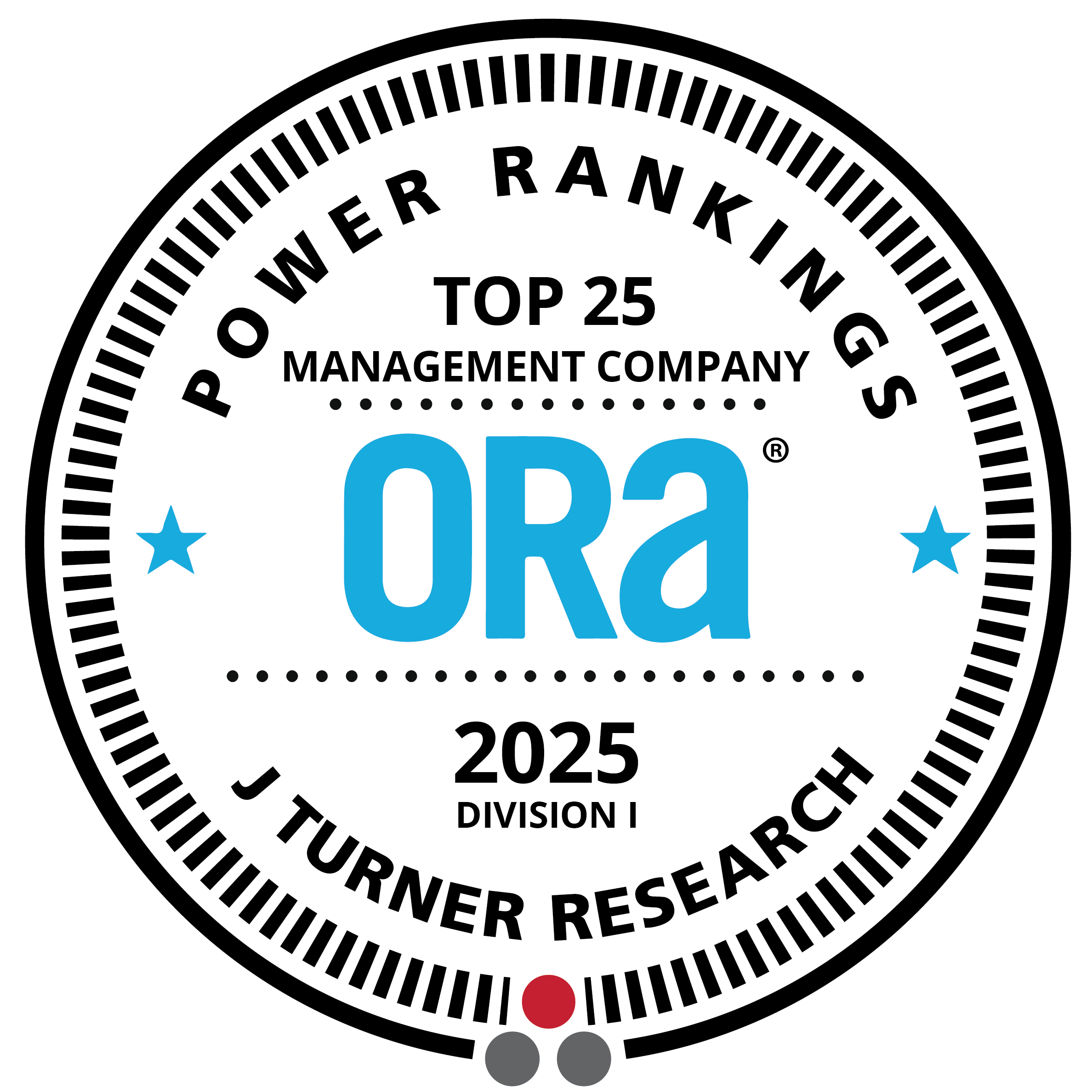 Announcing 2025 ORA® Division I Management Company Power Ranking
